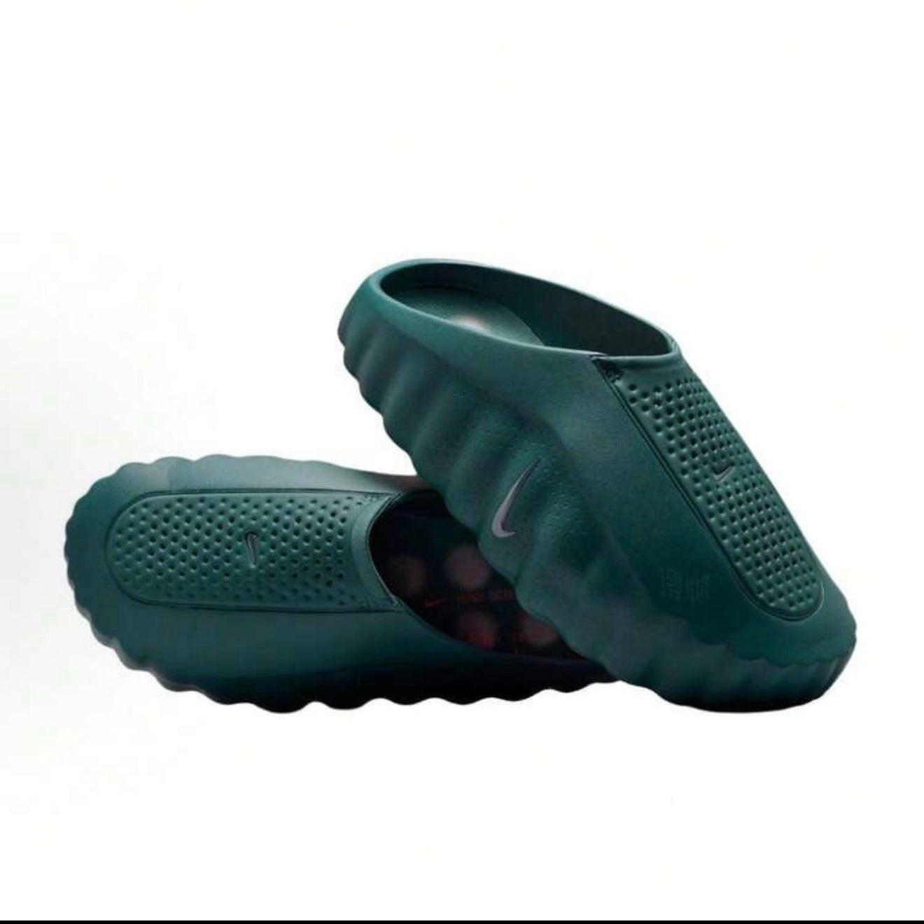 Nike Mind 001 Hyper Crimson Slip-On Mules | Perforated Knit Foam Cushioning Everyday Casual Slides