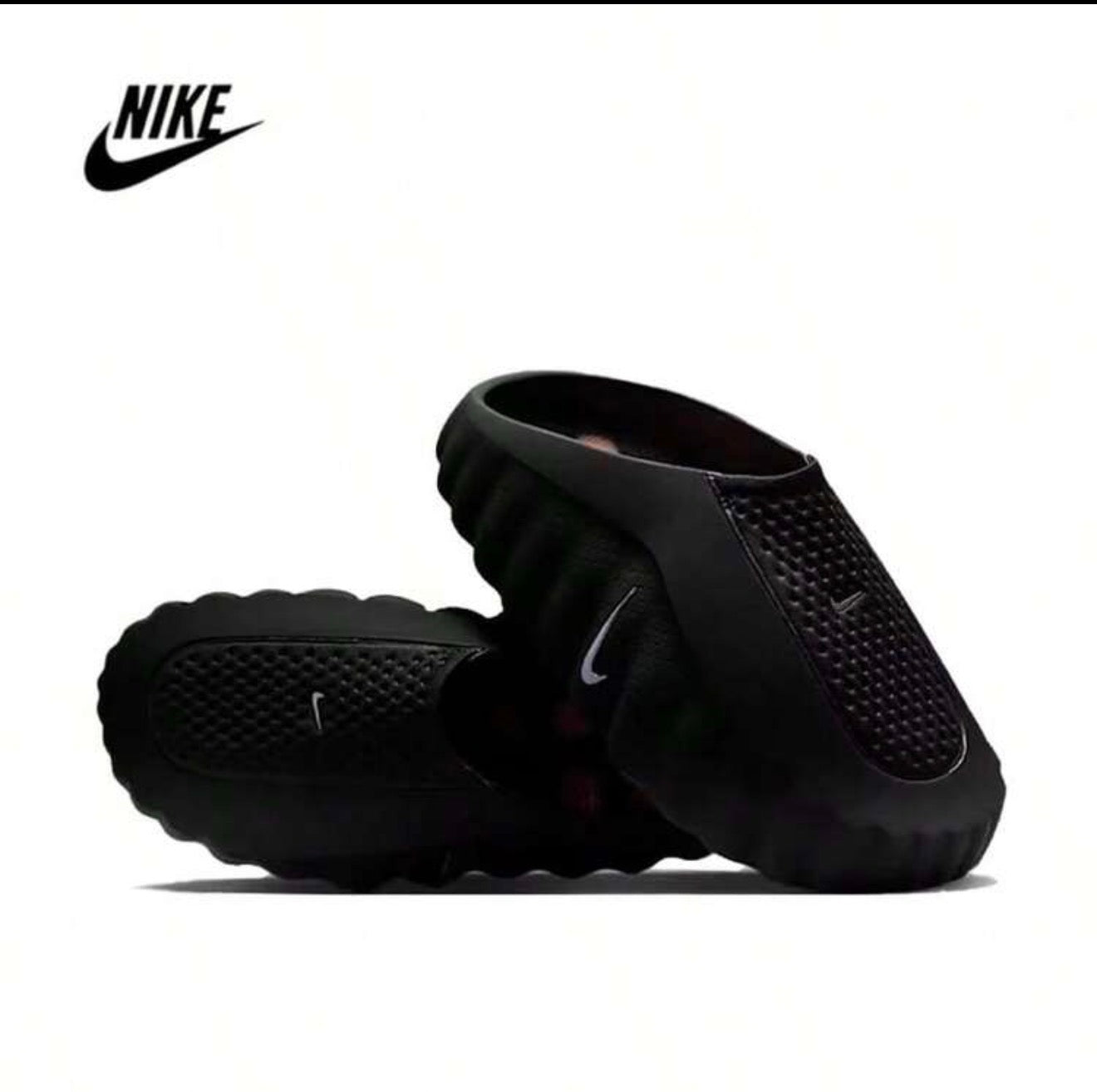 Nike Mind 001 Hyper Crimson Slip-On Mules | Perforated Knit Foam Cushioning Everyday Casual Slides
