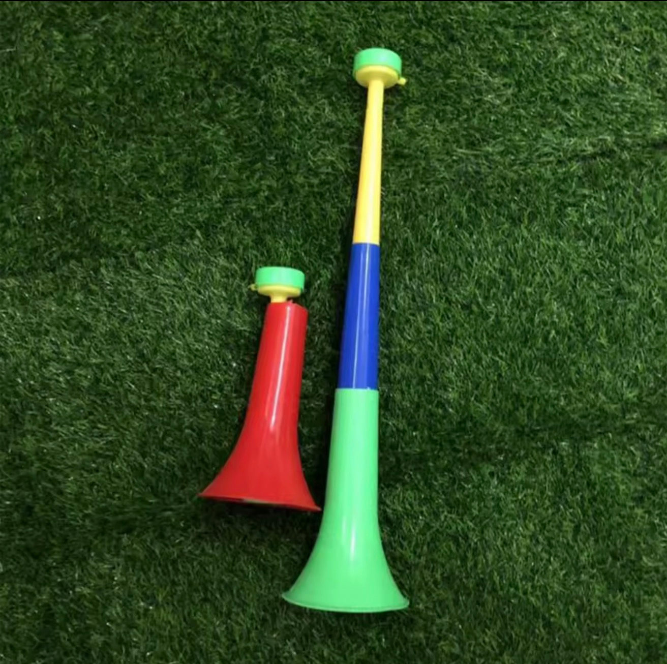 60cm Football Match Support Horn Removable Three Section Large Telescopic Horn Vuvuzela Fan Horn Cheerleading Horn Kid Toy