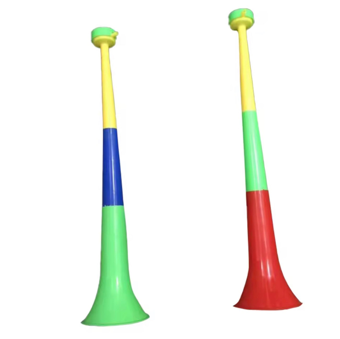 60cm Football Match Support Horn Removable Three Section Large Telescopic Horn Vuvuzela Fan Horn Cheerleading Horn Kid Toy
